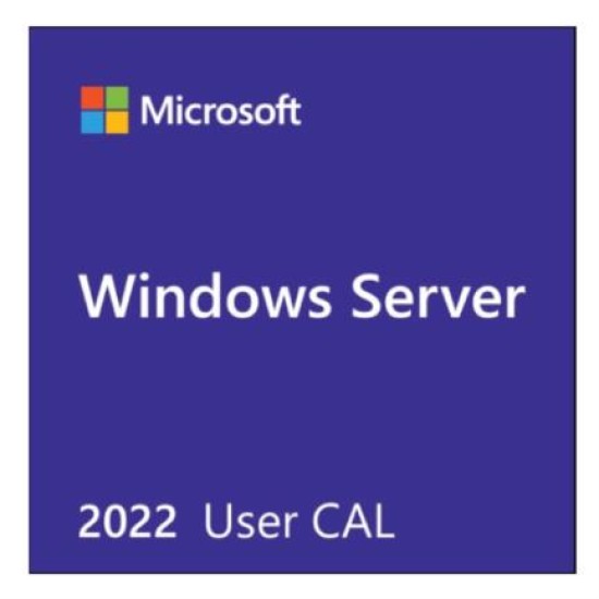 Licencia Microsoft Windows Server CAL 2022 Español 1PK/ 5 Usuarios/ OEM, R18-06476
