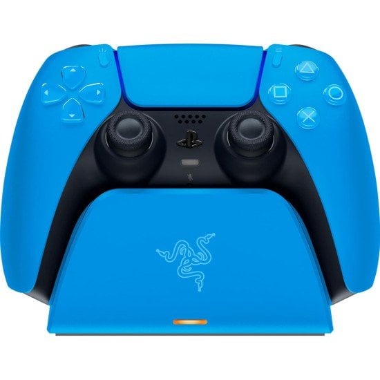 Soporte De Carga Para Control De Playstation 5 / Razer RC21-01900400-R3U1 / USB Tipo C / Color Azul