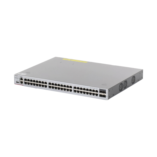 Switch Core Administrable Ruijie Capa 3, Con 48 Puertos Gigabit + 4 SFP+ Para Fibra 10GB, RG-CS85-48GT4XS-D