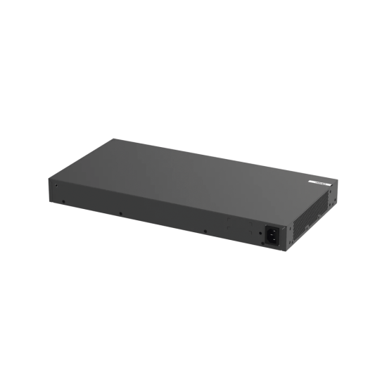 Switch Core POE Ruijie 802.3BT 370W Capa 3 Multi-Gigabit 24 Puertos 5GB/2.5GB/1GB/100M, 4 Puertos Fibra SFP28 25GB, RG-CS86-24MG4VS-UP