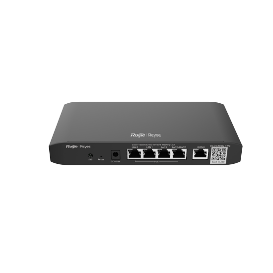 Router Administrable Cloud Ruijie RG-EG105G-P-V3 C/POE+ 54W, 3 Puertos LAN Gigabit, 1 Puerto WAN Gigabit, 1 Puerto LAN/WAN Gigabit Configurable