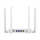Router Inalambrico Ruijie, RG-EW1200, WI-FI5 Doble Banda, 1 Puerto WAN 10/100 y 3 Puertos LAN 10/100 Hasta 1,200 MBPS