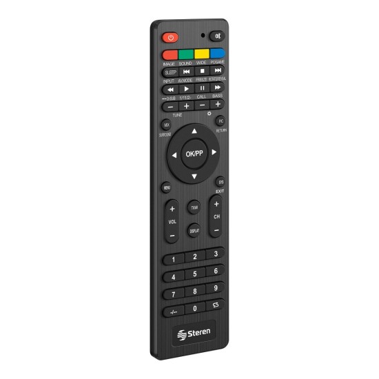 Control Remoto Universal para TV Steren RM-1000 Ultra Delgado