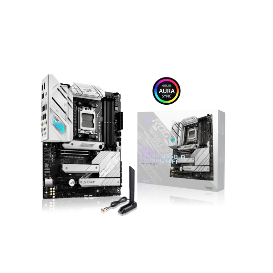 Tarjeta Madre Asus Rog Strix B650-A Gaming WIFI Socket AM5/ 4XDDR5/ HDMI/ DP/ PCIE-4.0/ WIFI6E/ ATX