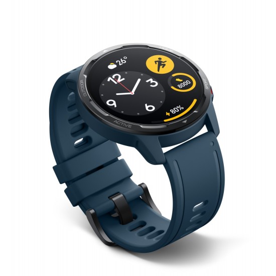 Reloj Smart Watch Xiaomi S1 ACTIVE AZUL Amoled 1.43" HD, GPS Doble Banda, Asistente Alexa