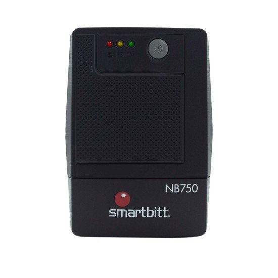 No Break Smartbitt SBNB750USB 750VA/375W Linea Interactiva 6 Contactos