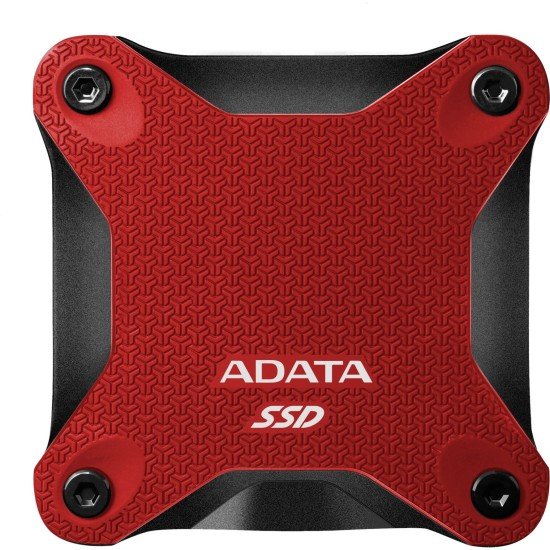 Unidad de Estado Solido Externo 512GB Adata SD620 Rojo, SD620-512GCRD