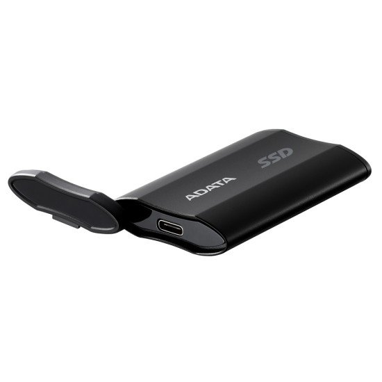 Unidad de Estado Solido SSD Externo USB-C 1TB Adata SD810-1000G-CBK, USB Tipo C 3.2 Color Negro