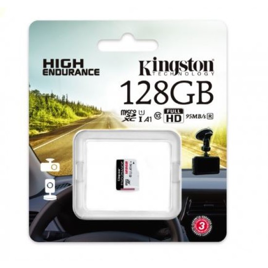 Memoria MicroSD High 128GB Kingston Endurence SDCE/ 128GB, Clase 10
