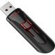 Memoria USB 3.0 64GB Sandisk Cruzer Glide SDCZ600-064G-G35/Negro-Rojo
