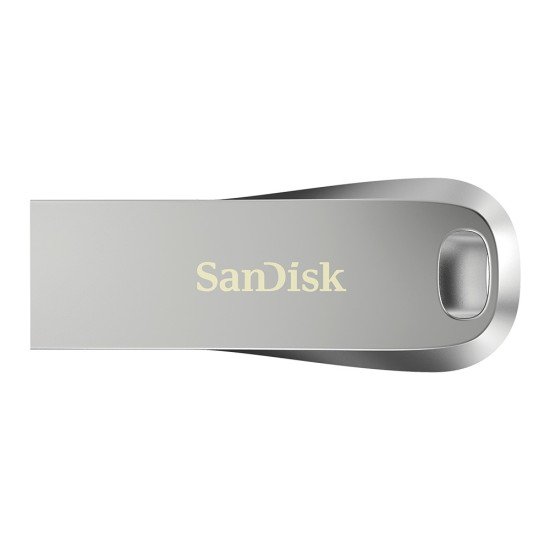 Memoria USB 64GB Sandisk Ultra Luxe, USB 3.1, Color Plata, SDCZ74-064G-G46