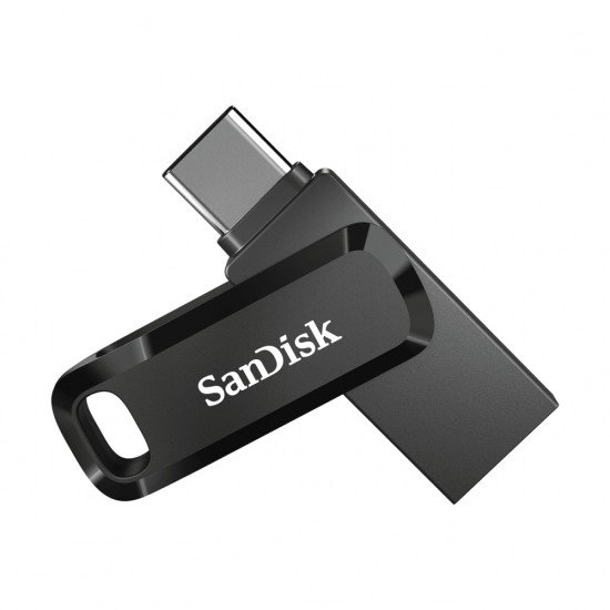 Memoria USB 3.2 64GB Sandisk Ultra Dual Drive Go SDDDC3-064G-G46/ Negro