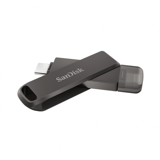 Memoria USB 3.1 64GB Flash Sandisk iXpand Drive Luxe SDIX70N-064G-GN6NN Negro Tipo-C