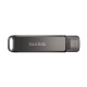 Memoria USB 3.1 64GB Flash Sandisk iXpand Drive Luxe SDIX70N-064G-GN6NN Negro Tipo-C