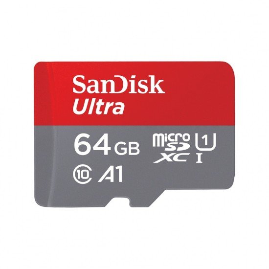 Memoria MicroSDXC 64GB Sandisk Ultra A1 Clase 10, SDSQUA4-064G-GN6MA
