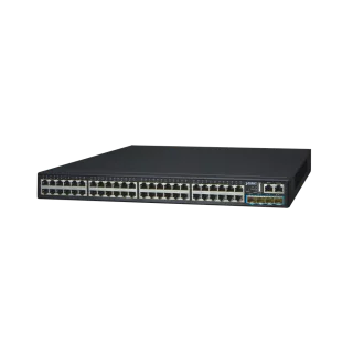 Switch Administrable Stack Capa 3 Planet SGS-6341-48T4X 48 Puertos 10/100/1000MBPS, 4 Puertos 10G SFP+