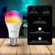 Paquete con 3 Piezas Foco LED WIFI Steren SHOME-120/3 10W Multicolor RGB