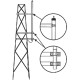 Kit para Montaje Lateral en Torre/ Antenas VHF Serie HX Hustler, SMK-150HX