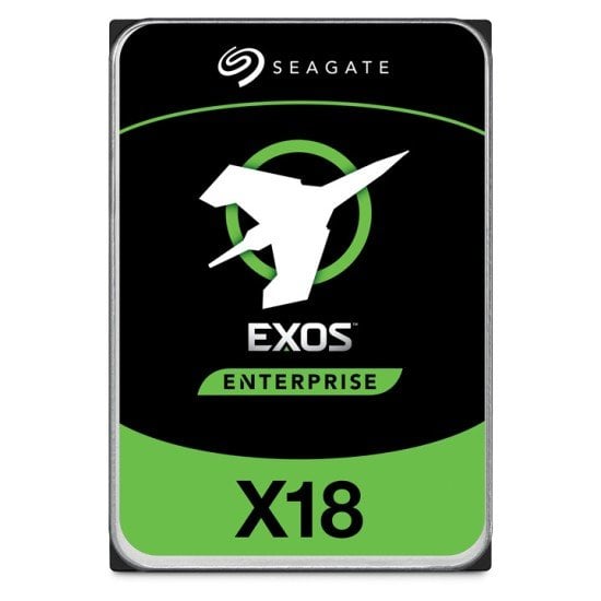 Disco Duro Interno 10TB SEAGATE EXOS X18 SATA III/6 Gb/s/7200RPM/256MB/3.5", ST10000NM018G.