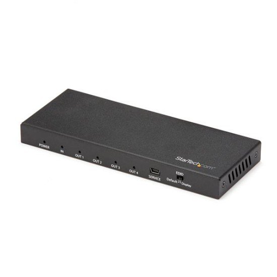 Divisor Splitter HDMI StarTech ST124HD202, de 4 puertos / 4K 60Hz / 1 entrada 4 salidas