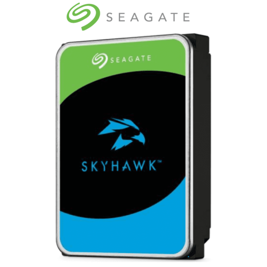 Disco Duro Interno 2TB Seagate SkyHawk 3.5" SATA3 6GB/S para DVR/ NVR 1-8 Bahias, ST2000VX015