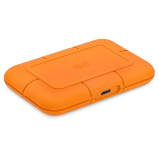 Unidad de Estado Solido SSD 1TB Externo Portatil LaCie Rugged USB-C 3.1/ Color Naranja, STHR1000800