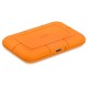 Unidad de Estado Solido SSD 1TB Externo Portatil LaCie Rugged USB-C 3.1/ Color Naranja, STHR1000800