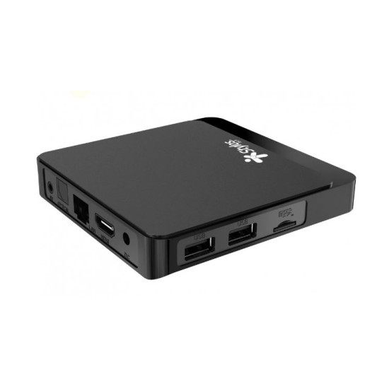 TV Box Stylos STVTBX5B Smart 4K, 2GB/ 16GB, Android 10, Color Negro
