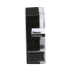Casete de Etiquetas de Vinilo de Cinta Continua, Color Negro Sobre Blanco Panduit T100X000VPM-BK Uso Interior/ Exterior, 24 MM (1 IN) de Ancho X 7.6 Metros de Largo