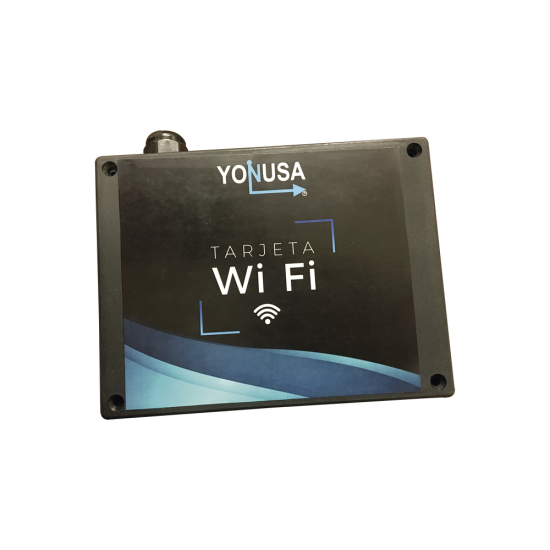 Módulo WIFI con Gabinete para Uso en Energizadores Yonusa TARJET-WIFI-V2