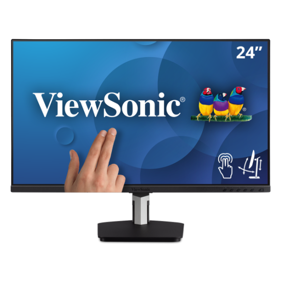 Monitor Led 24" Touch Viewsonic TD2455 HD 1920X1080/ Panel IPS/ Widescreen/ HDMI
