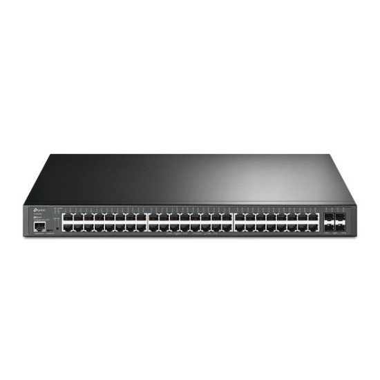 Switch Administrable Gigabit Tp-Link TL-SG3452XP / 48 Puertos PoE 10/100/1000Mbps + 4 Puertos SFP+ / 176 Gbit/s