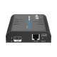 Receptor Compatible Para Kits TT373KVM4.0 Epcom Resolucion 1080P @ 60 HZ/ Soporta STP y UTP CAT5/ 5E/ 6/ Control IR/ Compatible Con Switch Gigabit Para Control KVM Multiple, TT373KVM4.0RX
