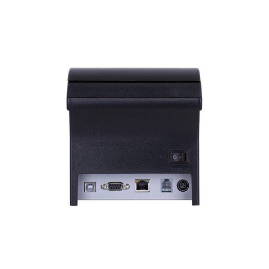 Miniprinter Termica Techzone TZBE400 80MM, USB Serial, Detector Billetes Falsos, Negro
