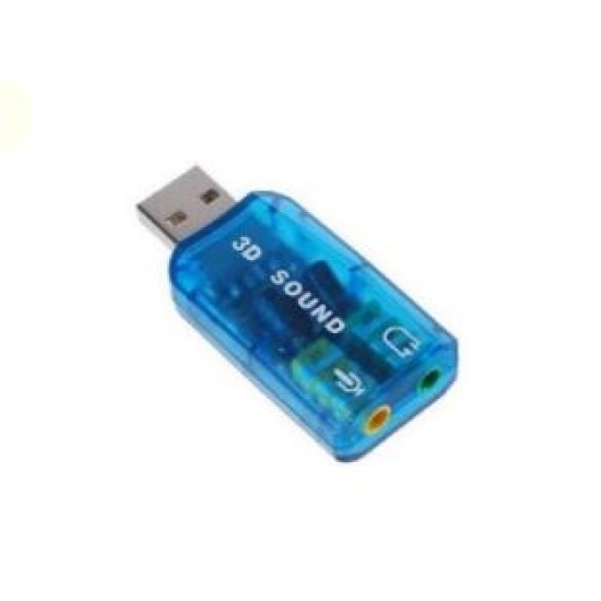 Tarjeta de Audio USB Externa Gigatech USB-AUDCARD