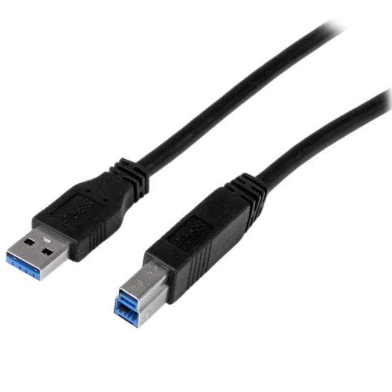 Cable 2M USB 3.0 Startech USB3CAB2M, USB B Macho a USB A Macho Certificado