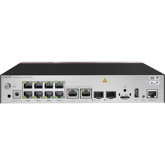 Router Firewall Huawei USG6510E, Hisecengine de 1.5 GBPS, Licencias Por 1 Año de Threat Protection (AV, IPS, URL) y Administracion Por Nube