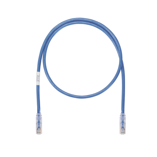 Cable de Parcheo UTP CAT6A Panduit UTP6AX10BU 24 AWG,CM, Color Azul, 10FT