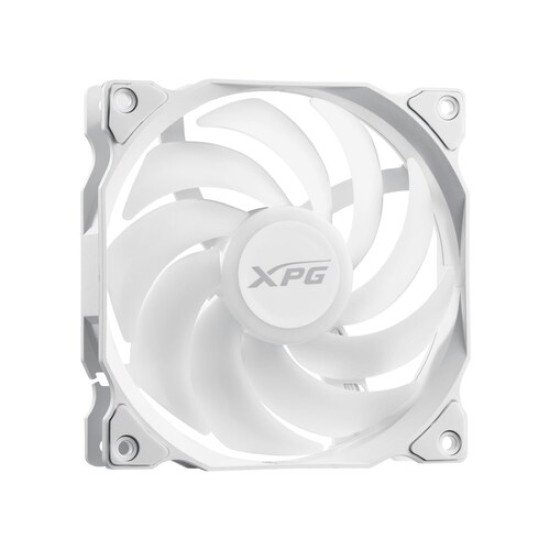 Ventilador XPG Vento 120, 1x120mm, Vento120ARGB-WHCWW, ARGB LED, 1200RPM, color blanco