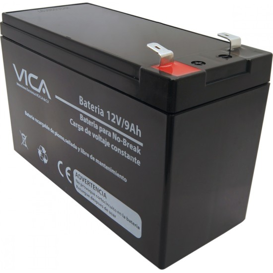 Bateria de Reemplazo Vica 12V-9AH de 12V/9AH