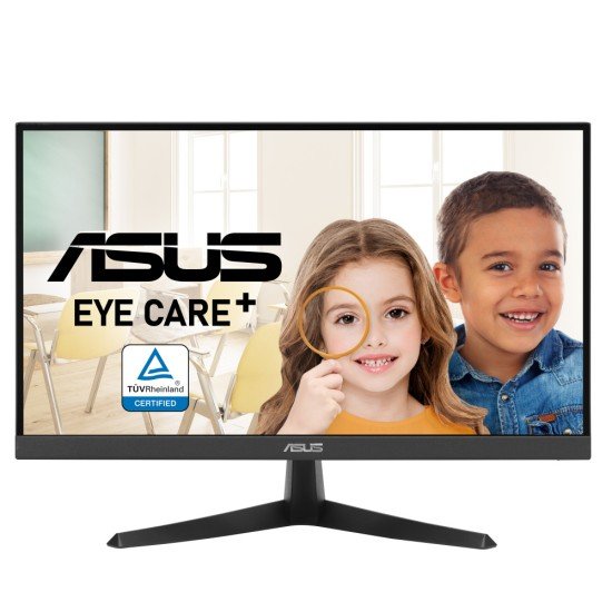 Monitor 21.4" Asus VY229HE Eye Care Led / FreeSync / Full HD / 75HZ / 1MS / VGA / HDMI / Vesa / Negro