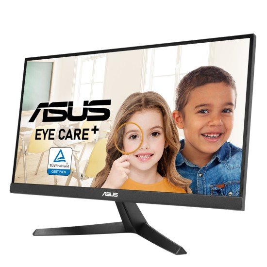 Monitor 21.4" Asus VY229HE Eye Care Led / FreeSync / Full HD / 75HZ / 1MS / VGA / HDMI / Vesa / Negro