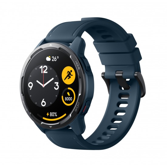 Reloj Smart Watch Xiaomi S1 Active Pantalla 1.43" HD/ GPS/ Bluetooth/ Resistente Al Agua 5 ATM/ Color Azul/ Asistente Alexa/ WATCH S1 ACTIVE-AZUL