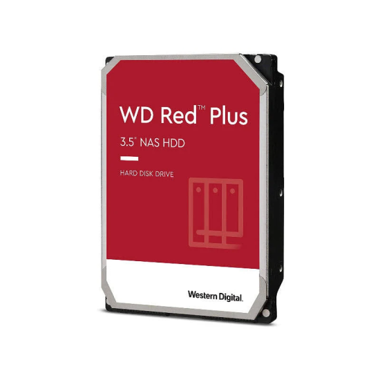 Disco Duro Interno 12TB WD Red Plus WD120EFBX 3.5" 256MB SATA3 7200RPM NAS