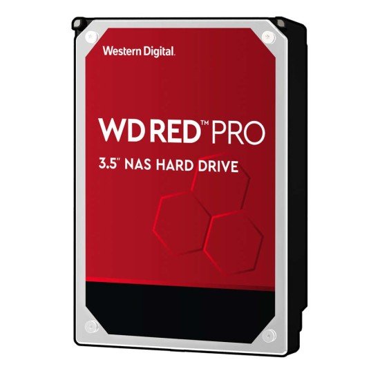 Disco Duro Interno 12TB WD Red Pro WD121KFBX Para NAS, 3.5'' , de 1 a 16 Bahias, SATA III, 6 GBIT/S, 7200RPM