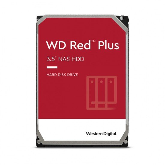 D. Duro 2TB WD Red Plus Para NAS / Sata / 5400RPM / 64MB / WD20EFZX