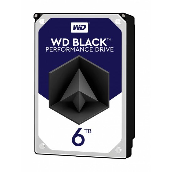 Disco Duro Interno 6TB, 3.5" WD Black WD6003FZBX SATA3/ 256MB/ 7200RPM/ Gamer/ Alto Rendimiento