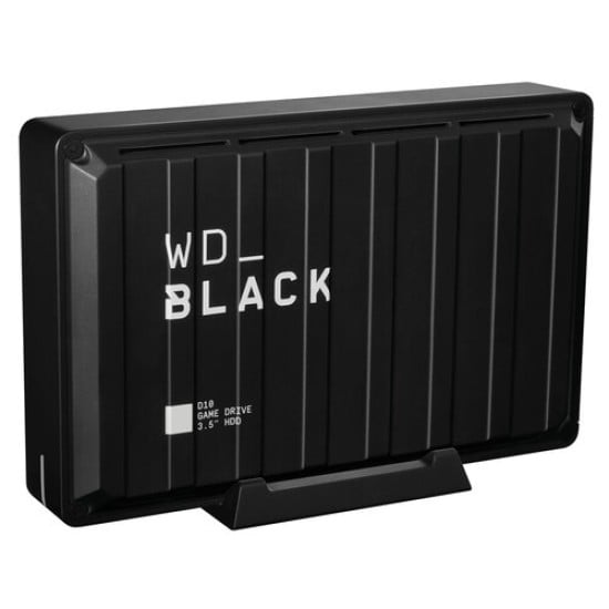 Disco Duro Externo USB 3.2 de 8TB 3.5" WD Black D10 Game Drive WDBA3P0080HBK-NESN