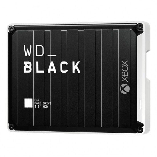 Disco Duro Externo 5TB WD P10 Game Drive 2.5" Micro-USB, Negro - Para PC Gaming/ Xbox, WDBA5G0050BBK-WESN
