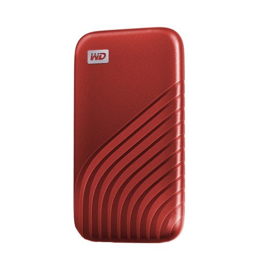 Unidad de Estado Solido Externo 1TB WD WDBAGF0010BRD-WESN/ USB 3.2/ Rojo